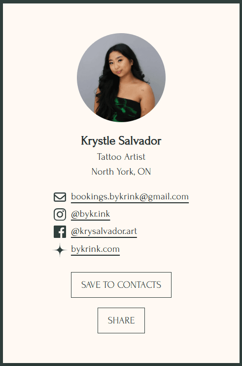 Digital Business Card